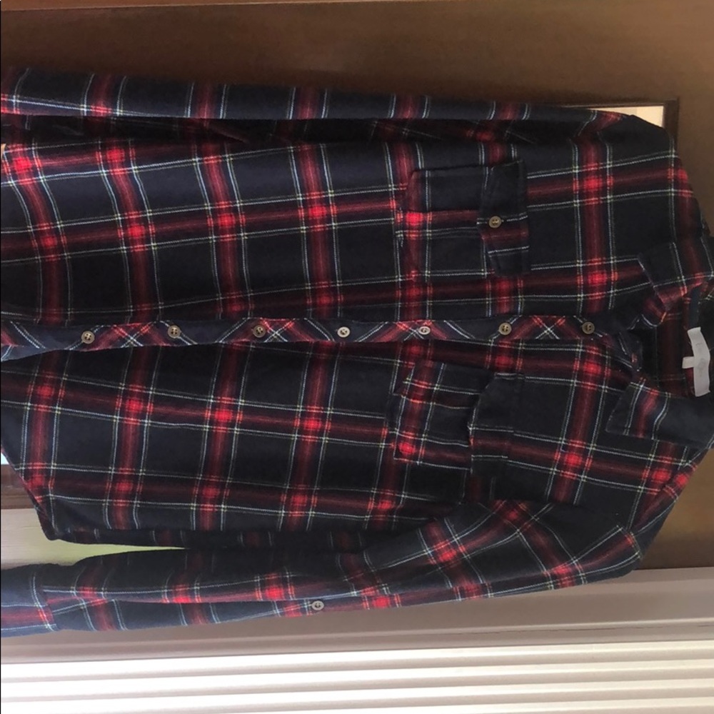 Eden & Olivia small flannel